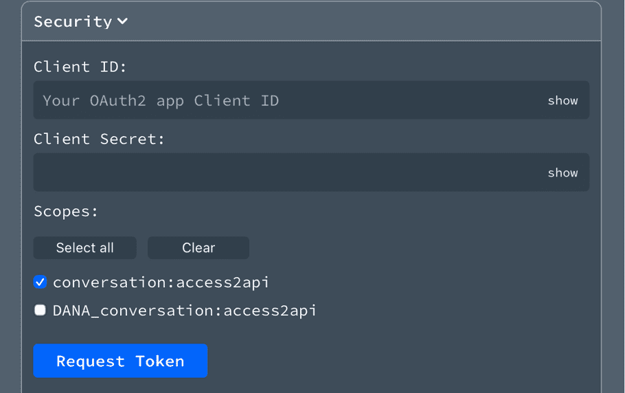 OAuth2 Flow